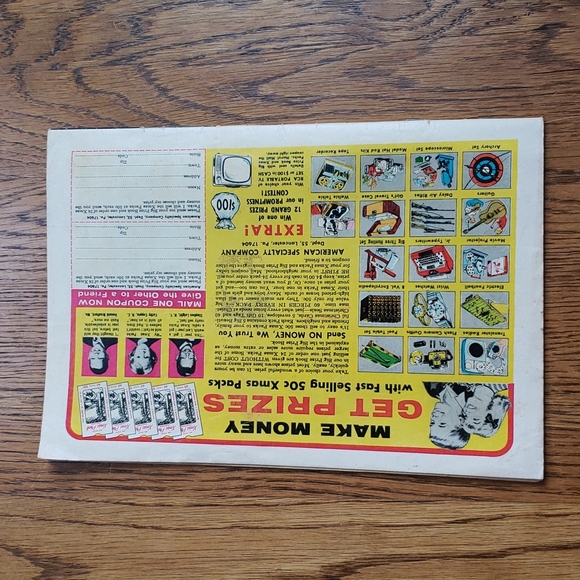 Vintage 60s Richie Rich The Poor Little Rich Boy Vol. 1 No. 39 Harvey Comics - Picture 13 of 13